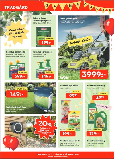 Bo Ohlsson reklamblad i vecka 20 sida 5