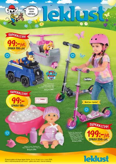 Leklust reklamblad i vecka 21 sida 1