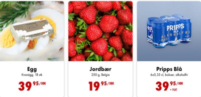 Nordby Supermarket reklamblad i vecka 21 sida 1