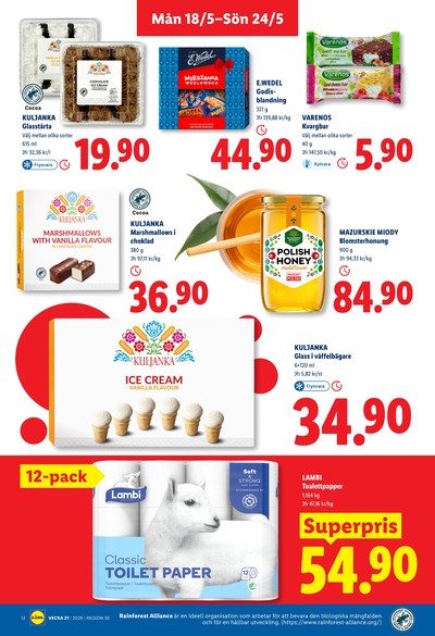 Lidl reklamblad i vecka 21 sida 12