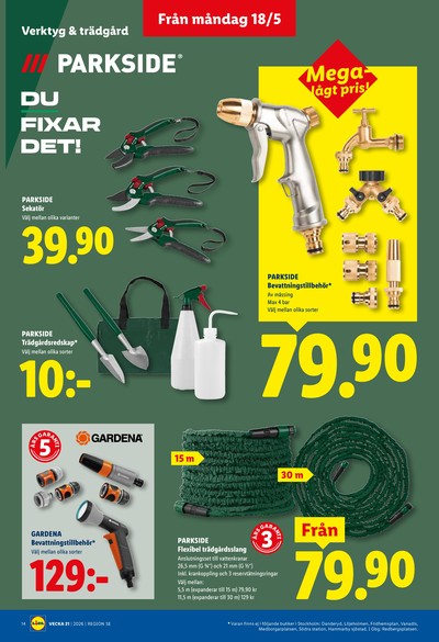 Lidl reklamblad i vecka 21 sida 16