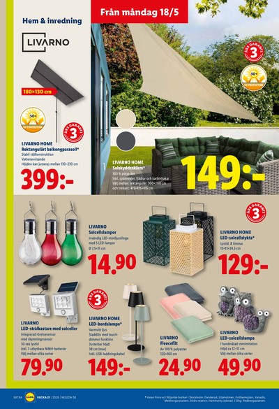 Lidl reklamblad i vecka 21 sida 18