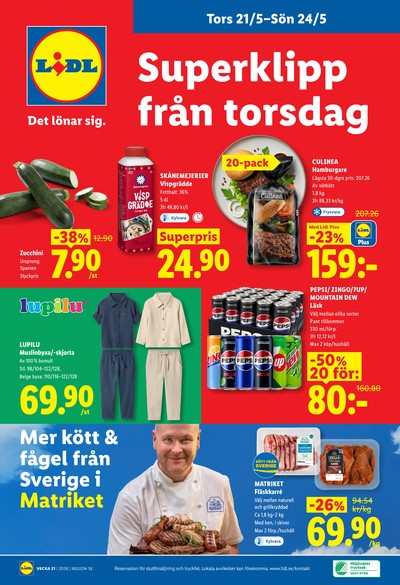 Lidl reklamblad i vecka 21 sida 28