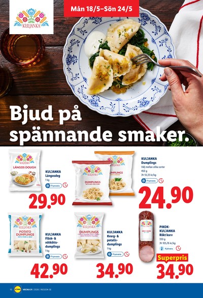 Lidl reklamblad i vecka 21 sida 10