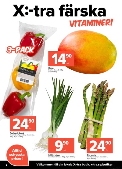 X:-tra reklamblad i vecka 21 sida 2