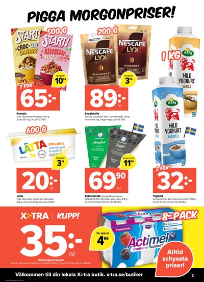 X:-tra reklamblad i vecka 21 sida 3