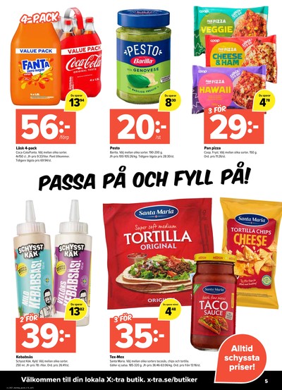 X:-tra reklamblad i vecka 21 sida 5