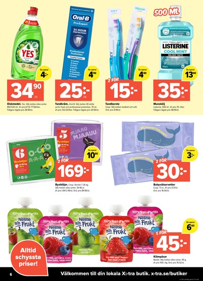 X:-tra reklamblad i vecka 21 sida 6