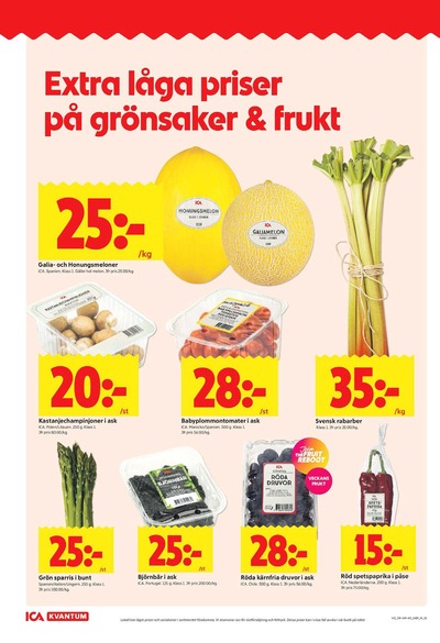 ICA Kvantum reklamblad i vecka 21 sida 2
