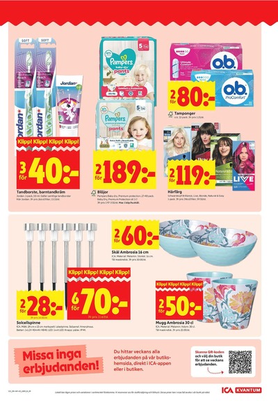ICA Kvantum reklamblad i vecka 21 sida 9