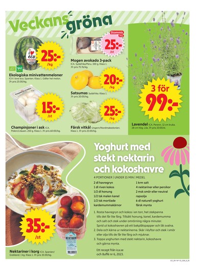 ICA Supermarket reklamblad i vecka 21 sida 5