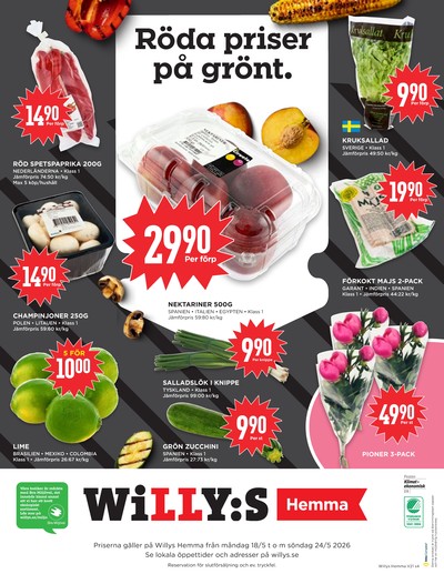 WILLY:S hemma reklamblad i vecka 21 sida 4