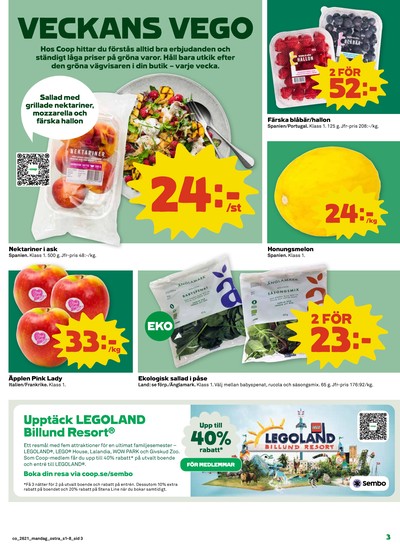 Coop reklamblad i vecka 21 sida 3