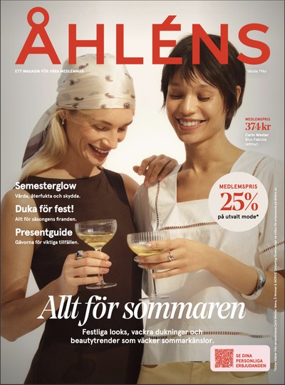 Åhlens reklamblad i vecka 21 sida 1