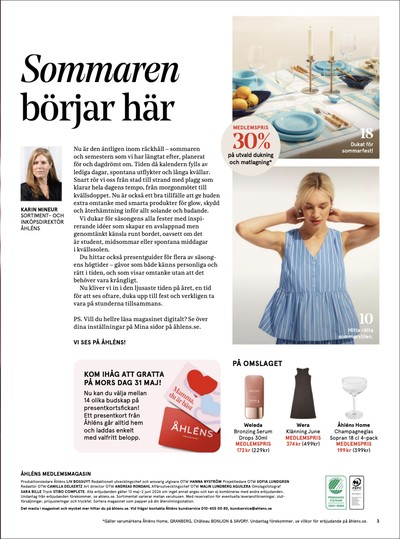 Åhlens reklamblad i vecka 21 sida 3
