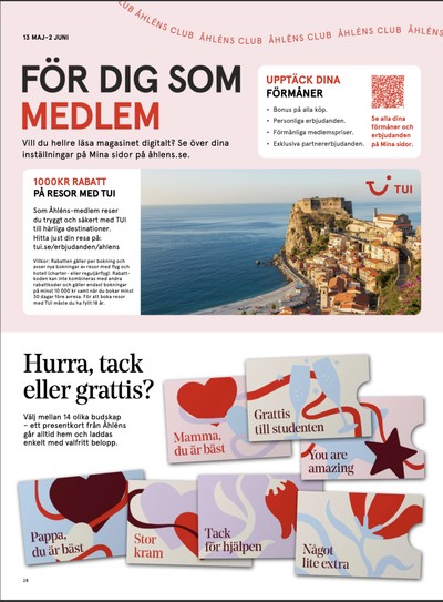 Åhlens reklamblad i vecka 21 sida 28
