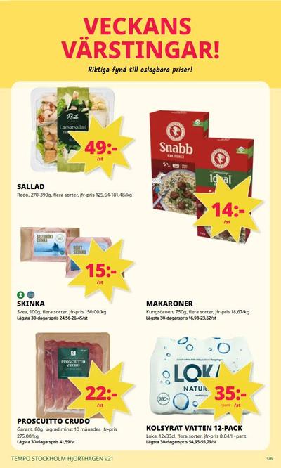 Tempo reklamblad i vecka 21 sida 3