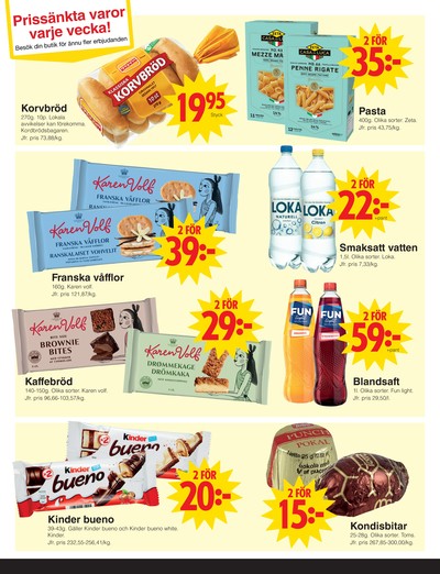 Matöppet reklamblad i vecka 21 sida 3