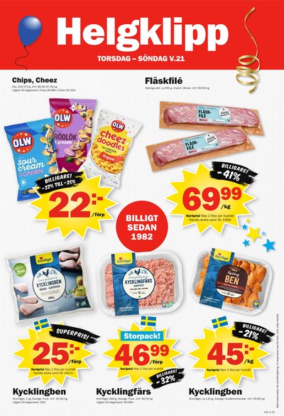Pekås reklamblad i vecka 21 sida 12