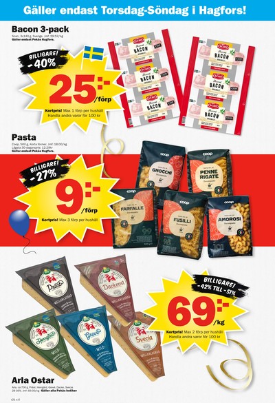 Pekås reklamblad i vecka 21 sida 6