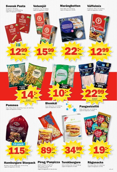 Pekås reklamblad i vecka 21 sida 9
