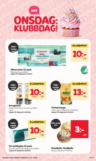 Hemköp reklamblad i vecka 21 sida 12