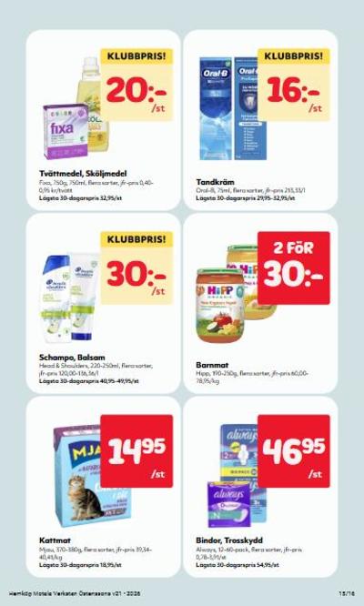 Hemköp reklamblad i vecka 21 sida 15
