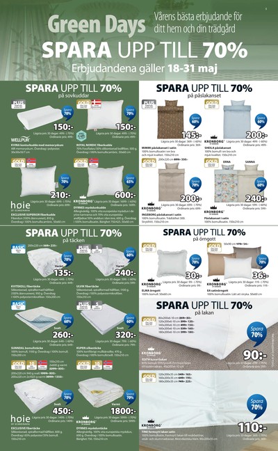 Jysk reklamblad i vecka 21 sida 6