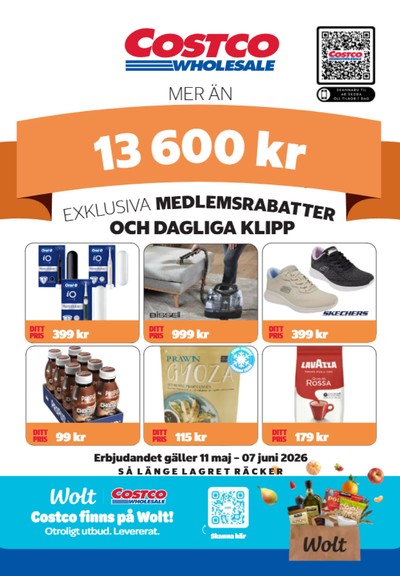 Costco reklamblad i vecka 22 sida 1