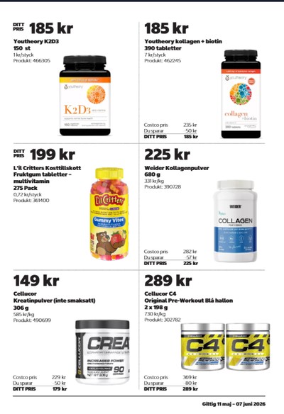 Costco reklamblad i vecka 22 sida 17