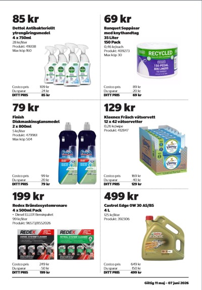 Costco reklamblad i vecka 22 sida 19