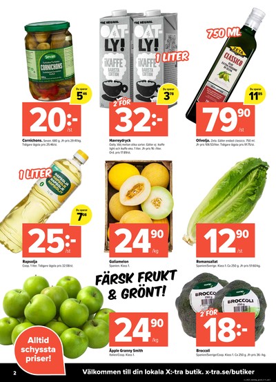 X:-tra reklamblad i vecka 22 sida 2