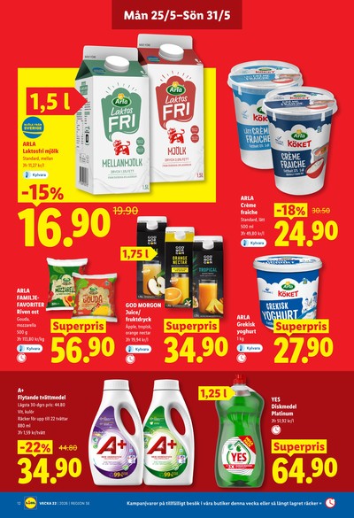 Lidl reklamblad i vecka 22 sida 14