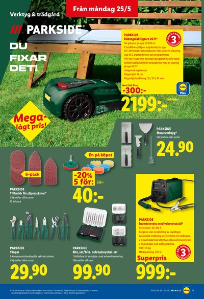 Lidl reklamblad i vecka 22 sida 15