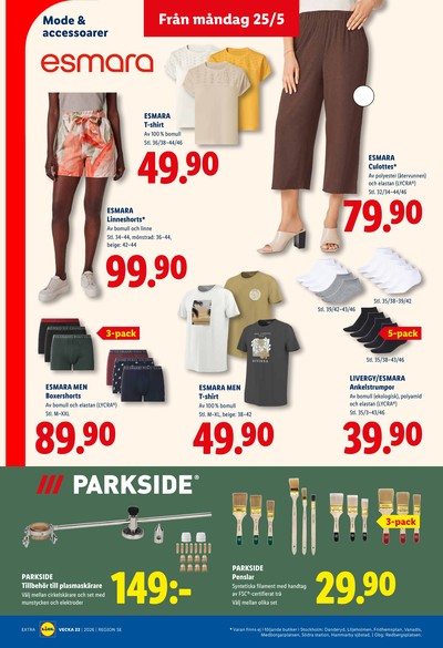 Lidl reklamblad i vecka 22 sida 17