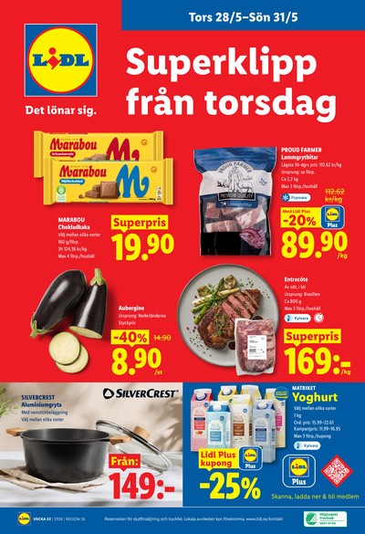Lidl reklamblad i vecka 22 sida 28