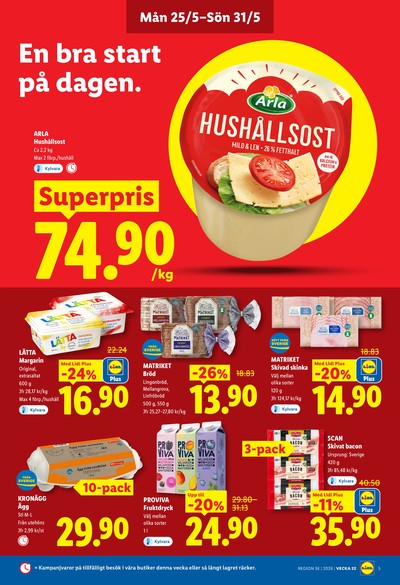 Lidl reklamblad i vecka 22 sida 5