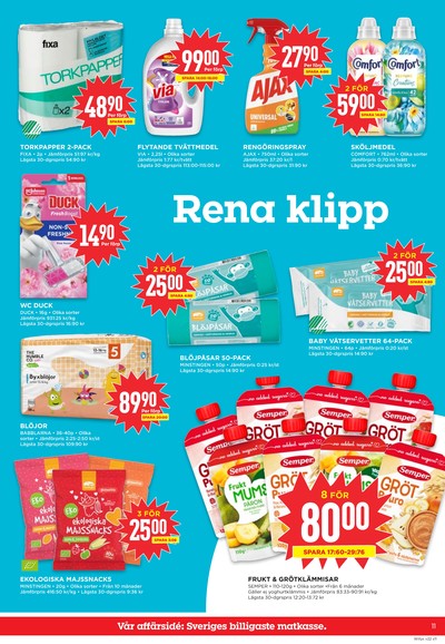 WILLY:S reklamblad i vecka 22 sida 11