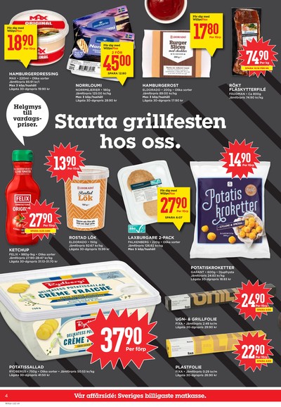WILLY:S reklamblad i vecka 22 sida 4