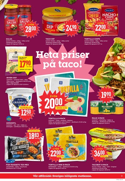 WILLY:S reklamblad i vecka 22 sida 9
