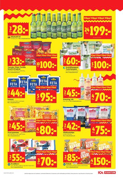 ICA Kvantum reklamblad i vecka 22 sida 3