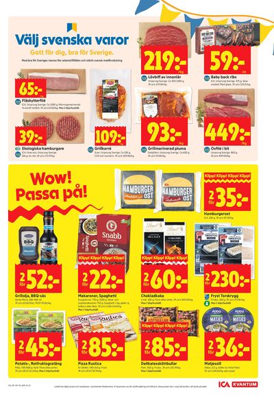 ICA Kvantum reklamblad i vecka 22 sida 5