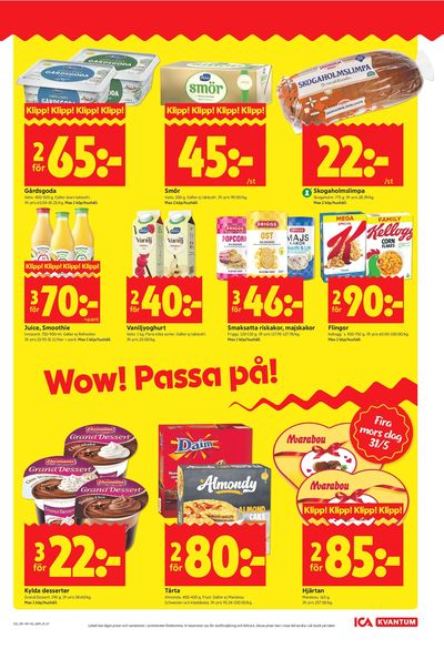 ICA Kvantum reklamblad i vecka 22 sida 7