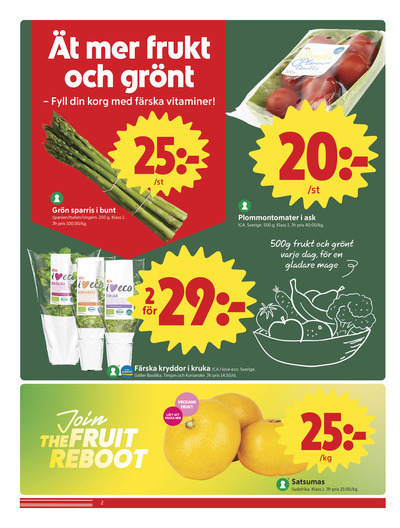 ICA Nära reklamblad i vecka 22 sida 2