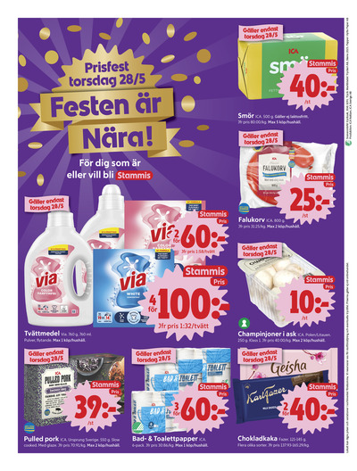 ICA Nära reklamblad i vecka 22 sida 8