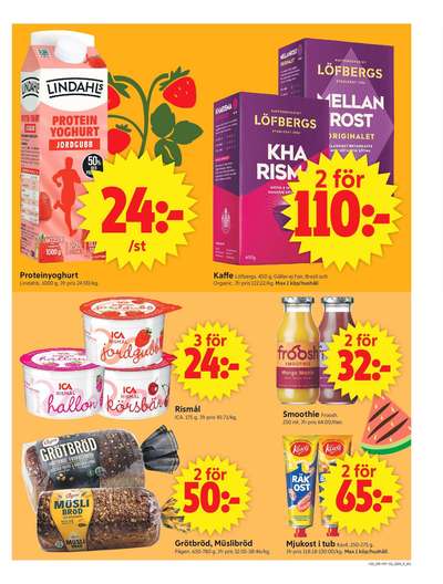 ICA Supermarket reklamblad i vecka 22 sida 13