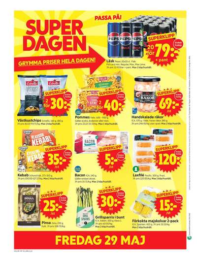 ICA Supermarket reklamblad i vecka 22 sida 14