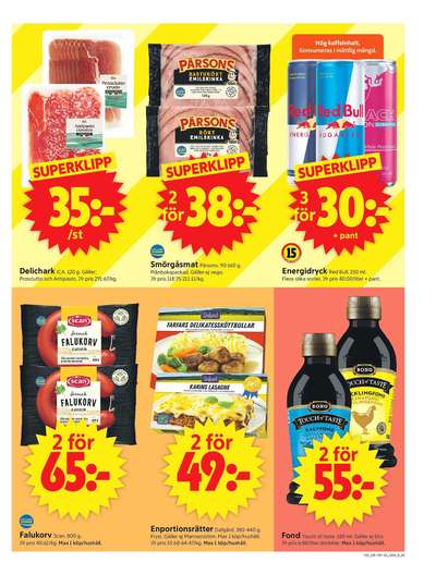 ICA Supermarket reklamblad i vecka 22 sida 3