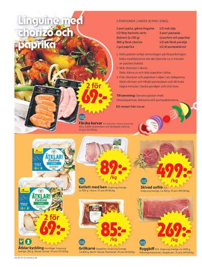 ICA Supermarket reklamblad i vecka 22 sida 8