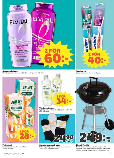 Coop reklamblad i vecka 22 sida 7